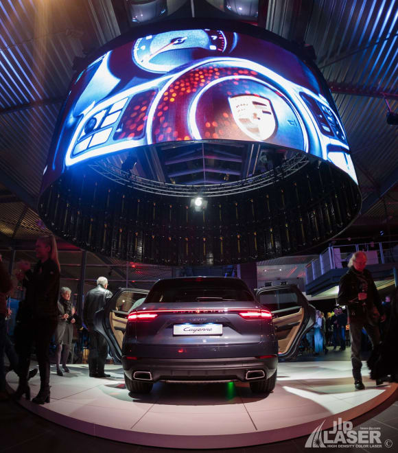 Circular LED Screen PORSCHE